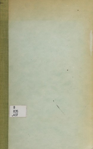 Cover for The basis of realism. --