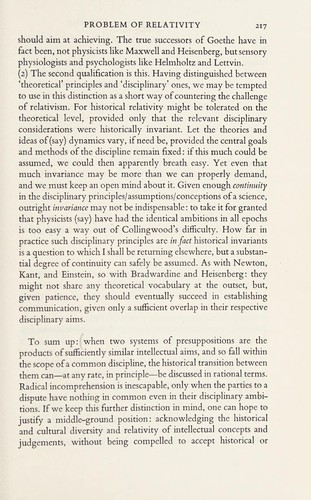 Cover for Critical essays on the philosophy of R. G. Collingwood
