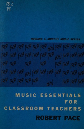 Cover for Music essentials for classroom teachers.