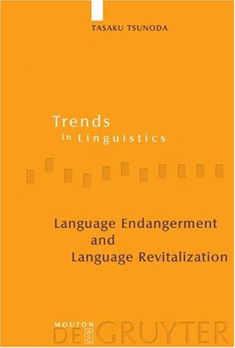 Cover for Language endangerment and language revitalization