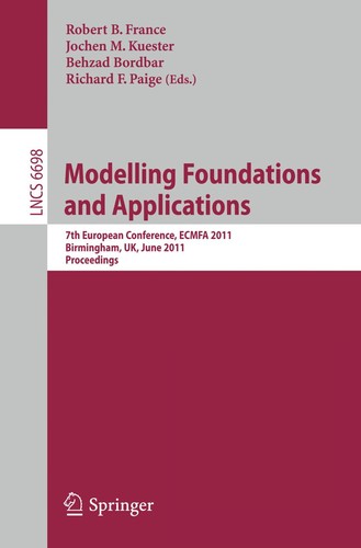 Cover for Modelling Foundations and Applications