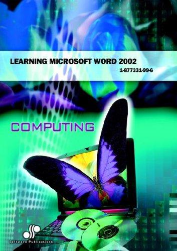 Cover for Learning Microsoft Word 2002