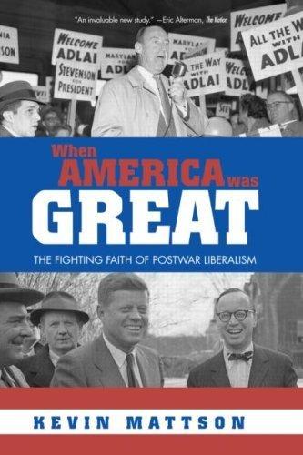 Cover for When America Was Great
