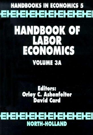Cover for Handbook of Labor Economics Volume 3 