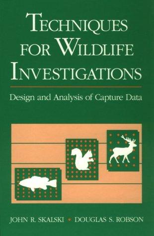 Cover for Techniques for wildlife investigations