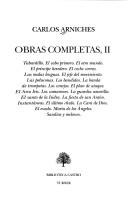 Cover for Obras Completas (Biblioteca Castro)