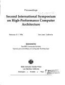 Cover for Second International Symposium on High-Performance Computer Architecture