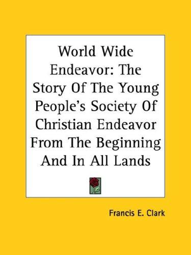 Cover for World Wide Endeavor