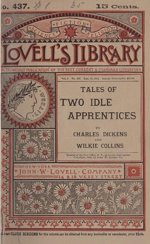 Cover for The lazy tour of two idle apprentices