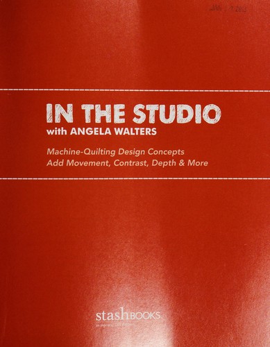 Cover for In the studio with Angela Walters