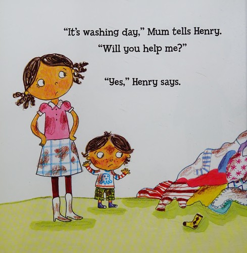 Cover for Henry Helps with the Washing