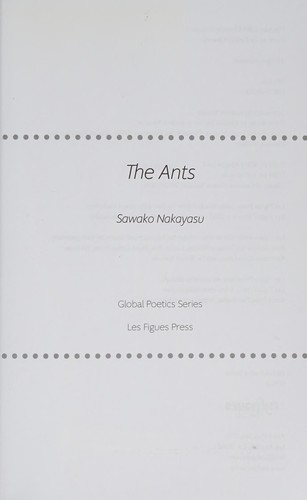 Cover for The Ants