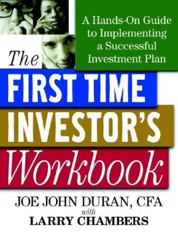 Cover for First Time Investor's Workbook
