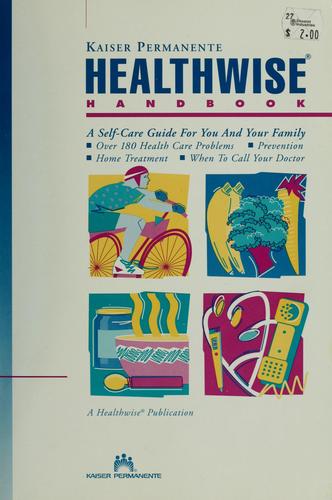 Cover for Kaiser Permanente healthwise handbook