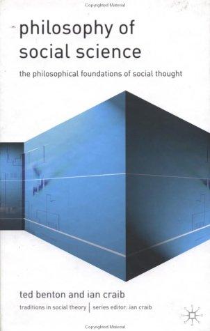 Cover for Philosophy of Social Science
