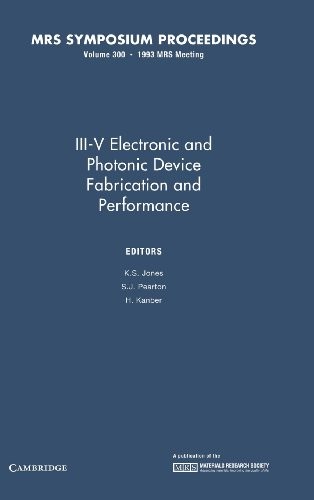 Cover for III-V electronic and photonic device fabrication and performance