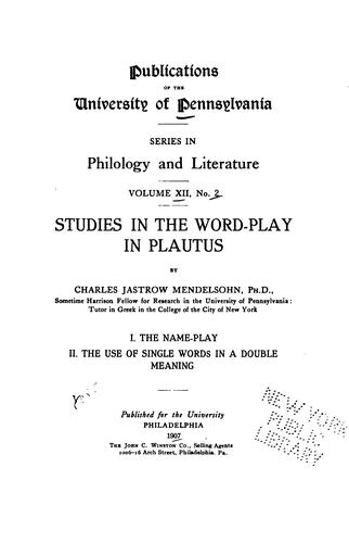 Cover for Publications in Mathematics