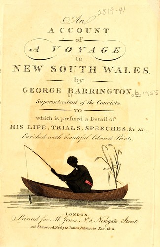 Cover for An account of a voyage to New South Wales