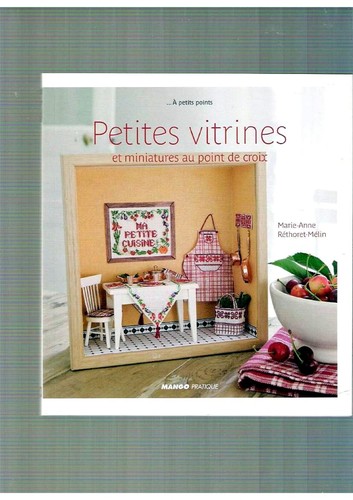 Cover for Petites vitrines et miniatures au point de croix