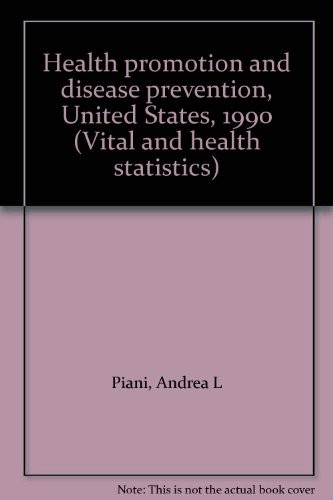 Cover for Health promotion and disease prevention, United States, 1990.