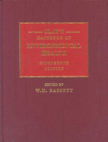 Cover for Clay's handbook of environmental health.