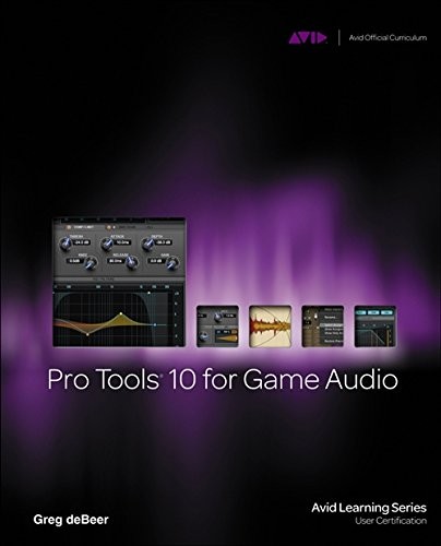Cover for Pro Tools 10 for game audio