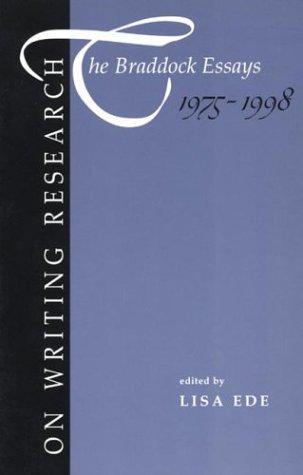 Cover for On Writing Research