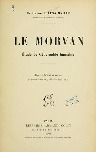 Cover for Le Morvan