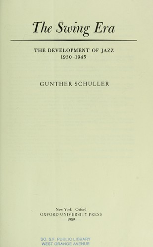 Cover for The swing era