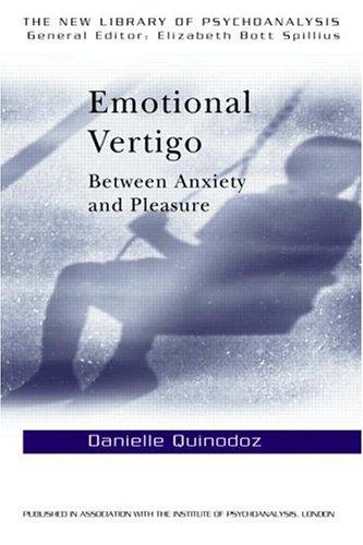 Cover for Emotional vertigo, between anxiety and pleasure