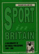 Cover for Sport in Britain