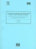 Cover for Advanced Control Strategies for Social and Economic Systems (IPV - IFAC Proceedings Volume)