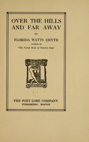 Cover for Over the hills and far away