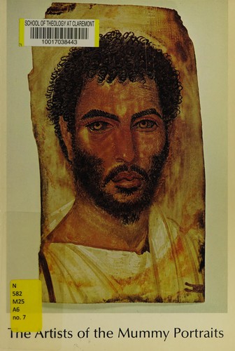 Cover for The artists of the mummy portraits
