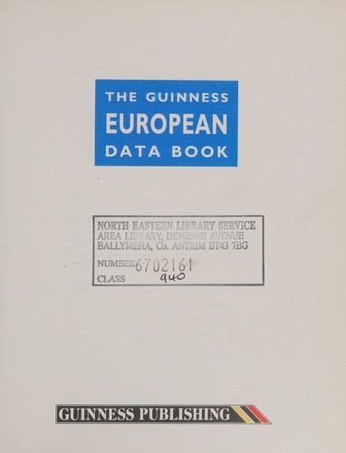 Cover for The Guinness European Data Book