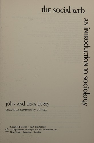 Cover for The social web