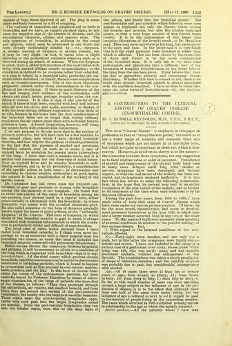 Cover for A contribution to the clinical history of Graves' disease (exophthalmic goitre)
