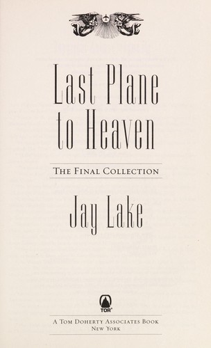Cover for Last plane to Heaven