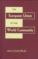 Cover for The European Union in the world community