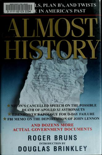 Cover for Almost history