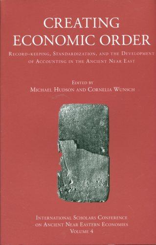 Cover for Creating Economic Order