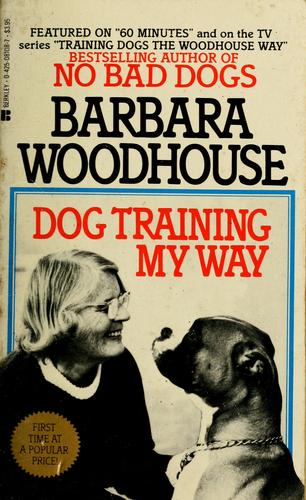 Cover for Dog training my way