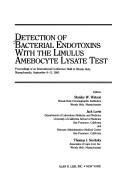 Cover for Detection of bacterial endotoxins with the Limulus amebocyte test