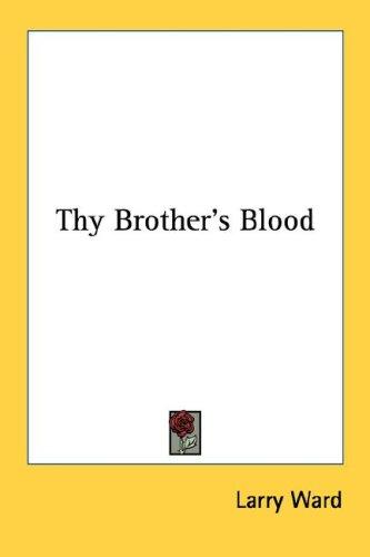 Cover for Thy Brother's Blood