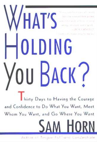 Cover for What's holding you back?