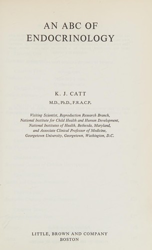 Cover for An ABC of endocrinology