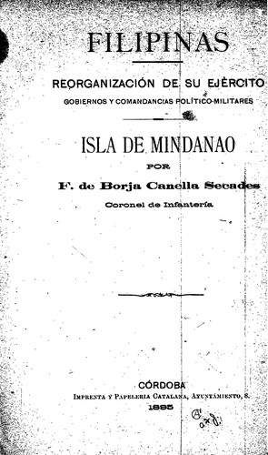 Cover for Filipinas