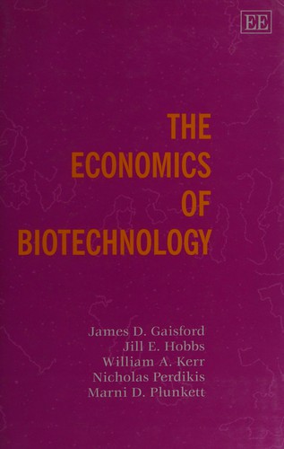 Cover for The economics of biotechnology