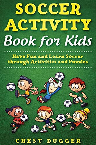 Cover for Soccer Activity Book for Kids