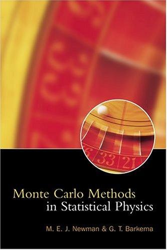Cover for Monte Carlo methods in statistical physics